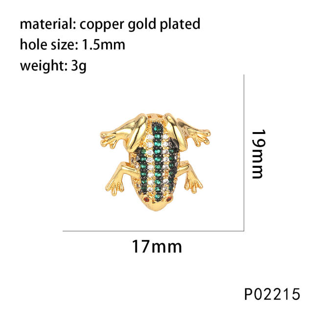 Micro Set Zircon Bracelet Necklace Pendant Full Set Diamond Palm Child Heart Shape Animal Fruit Letter Watch Strap Accessories