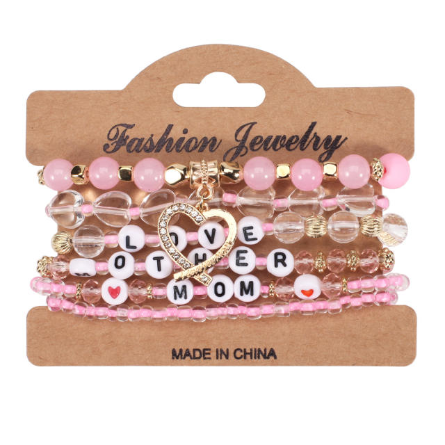 Mother's Day Bracelet Multi-layer Beaded Bracelet