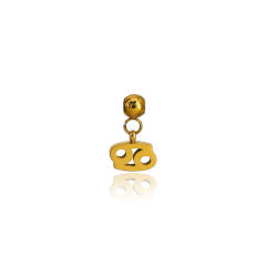 Stainless Steel zodiac Mini DIY Pendant Single Pendant