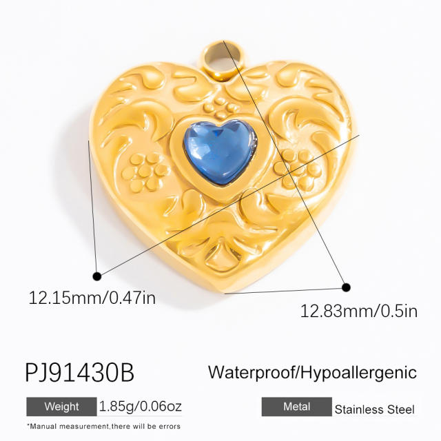 Stainless steel diy small jewelry natural stone butterfly necklace accessories