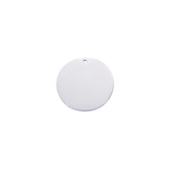 Real Mirror Stainless Steel Jewelry Accessories Diy Round Pendant Engraveable Non-fading Pendant