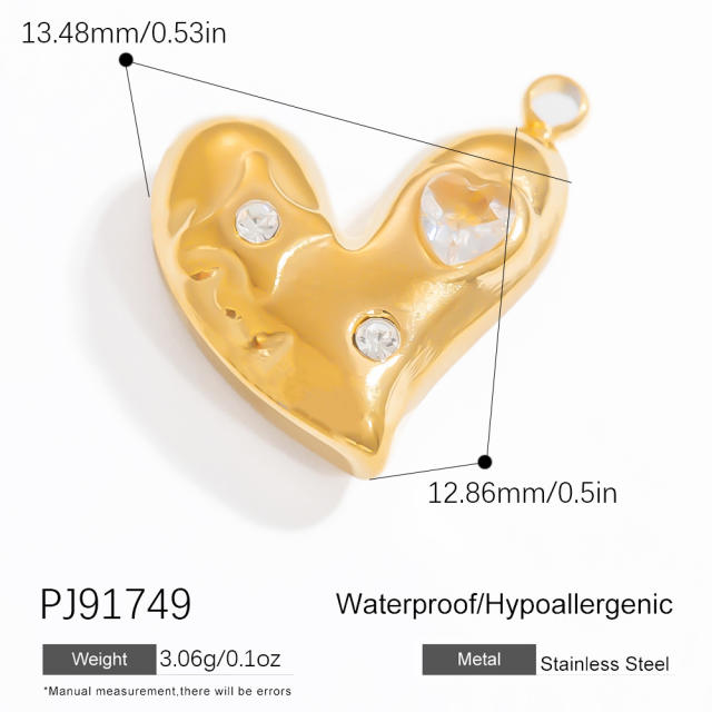 Color enamel ocean animal flower diy jewelry accessories stainless steel pendant