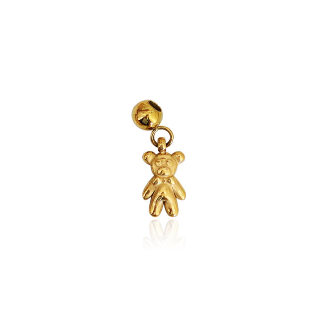 Stainless Steel Mini Flower Butterfly Five-pointed Star Love Pendant