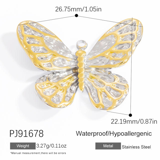 Titanium steel diy jewelry accessories mix color love heart flower pendant stainless steel pendant