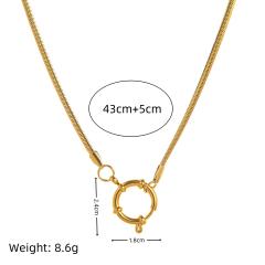 DIY Fruit Butterfly Pendant Necklace Copper Plated 18K Gold