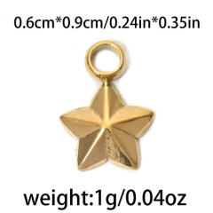 304 stainless steel animal star accessories exquisite diy jewelry