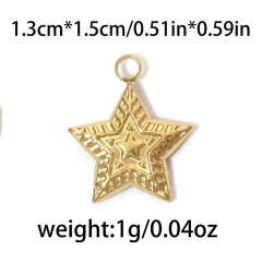 304 stainless steel animal star accessories exquisite diy jewelry