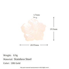 Single shell flower pendant
