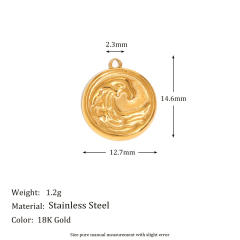 Wave pendant