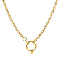 18mm sailor buckle round pearl chain