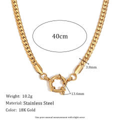 Nk sailor buckle chain 40+5cm