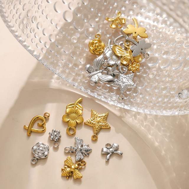 304 stainless steel animal star accessories exquisite diy jewelry