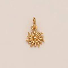 DIY Fruit Butterfly Pendant Necklace Copper Plated 18K Gold