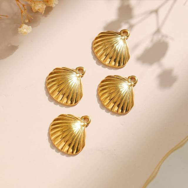 304 stainless steel ocean wind shell jewelry diy accessories
