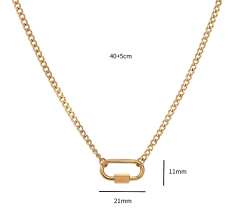 DIY Fruit Butterfly Pendant Necklace Copper Plated 18K Gold