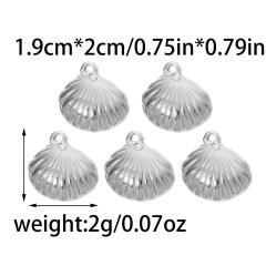 304 stainless steel ocean wind shell jewelry diy accessories