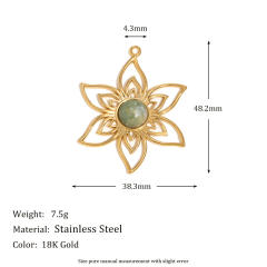 Stainless steel plated 18K gold angel key love jewelry accessories