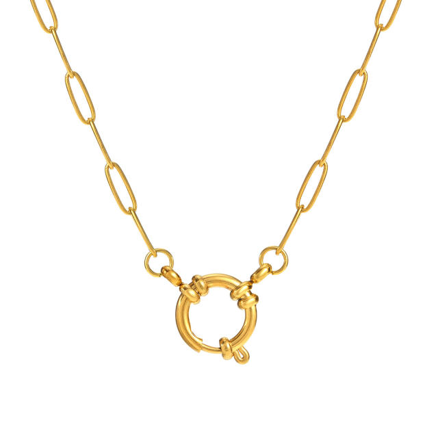 DIY Fruit Butterfly Pendant Necklace Copper Plated 18K Gold