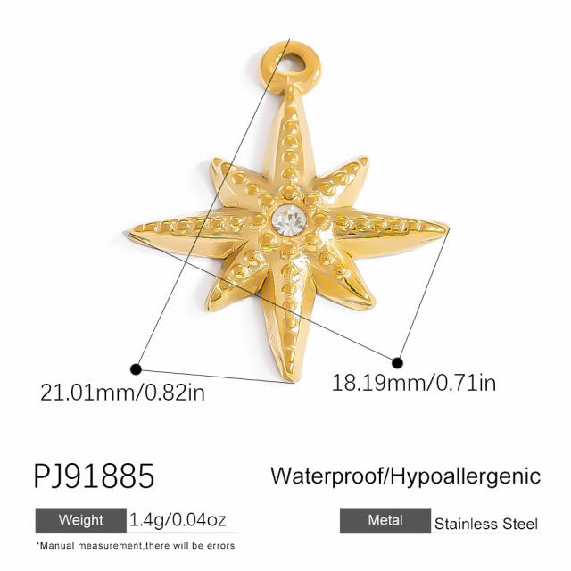 Color enamel heart flower diy jewelry charms stainless steel charms