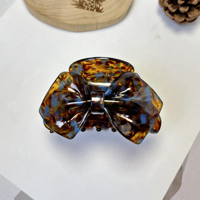 Korean Style Bow Grab Clip Fashion Heavy Industry Hair claw clips