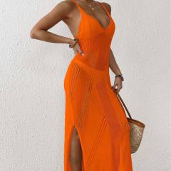 Women's Holiday-style Beach Dress Long Dress