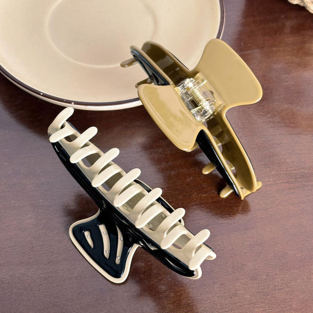 South Korea All-match Contrast Color Acetic Acid hair claw clips