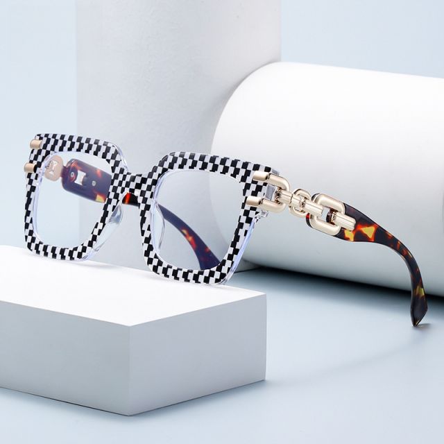 Personality new design square shape reading glasses