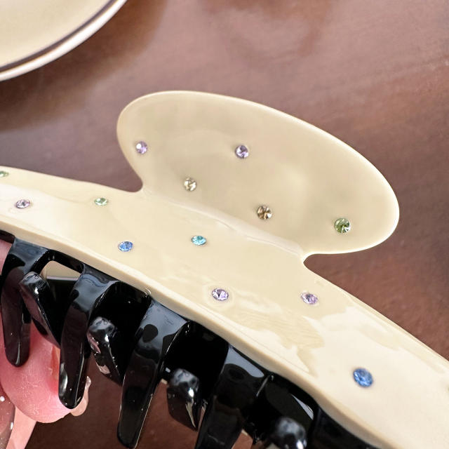 South Korea All-match Contrast Color Acetic Acid hair claw clips