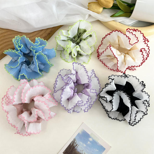French Sweet  Lace Large Intestine scrunchies