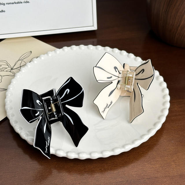 Korean-style All-match Imitation Acetate Butterfly hair claw clips