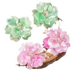 New Handmade Exaggerated Flowers Baroque Ethnic Style Earrings