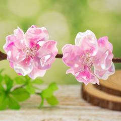New Handmade Exaggerated Flowers Baroque Ethnic Style Earrings