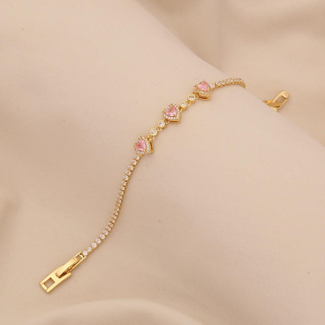 Love Zircon Temperament Bracelet tennis bracelet