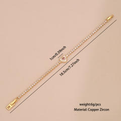 Love Zircon Temperament Bracelet tennis bracelet