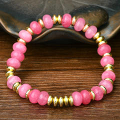 2025 new y2k color natural stone bracelet