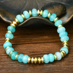 2025 new y2k color natural stone bracelet