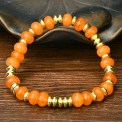 2025 new y2k color natural stone bracelet