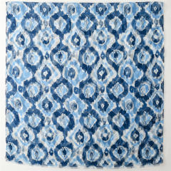 Blue Creative Geometric Thin Wrap Shawl Accessories Women