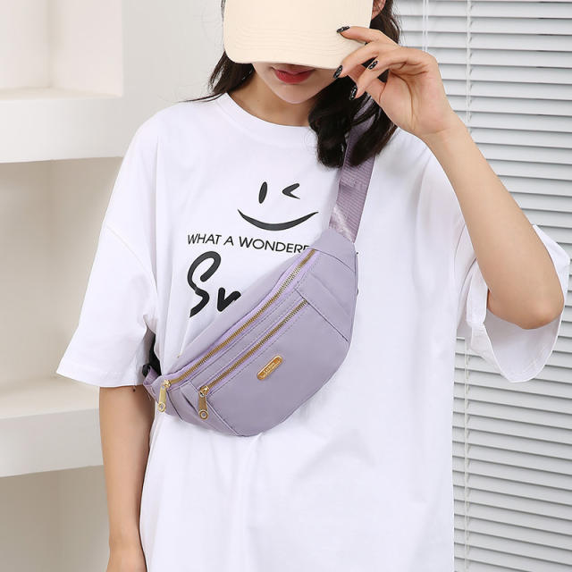 New Coin Purse mobile phone bag large capacity chest bag outdoor sports running multifunctional chest bag