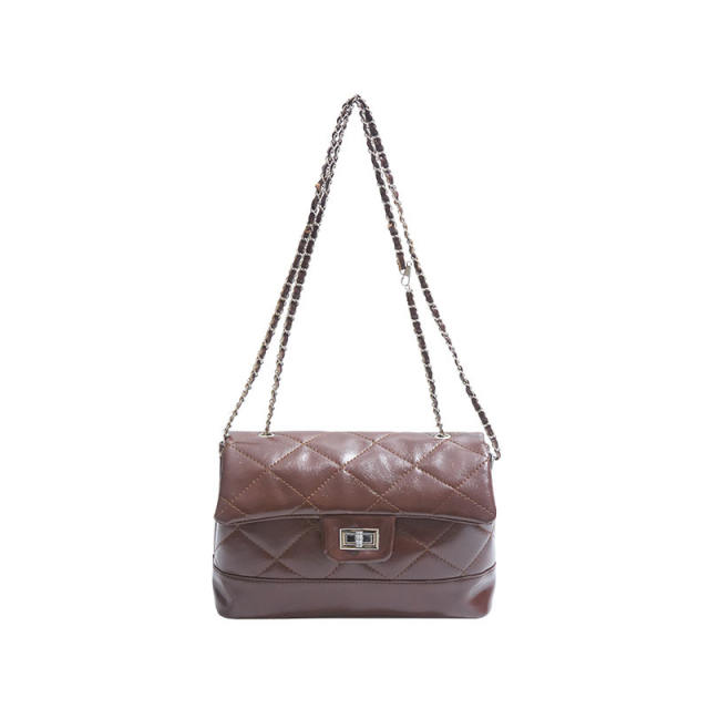 Women's 2025 New Stylish tote Bag Fashionable Embroidery Crossbody Bag quilted bag