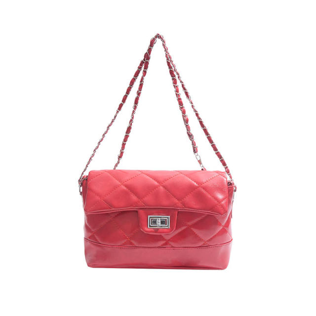 Women's 2025 New Stylish tote Bag Fashionable Embroidery Crossbody Bag quilted bag