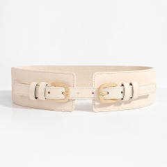 Wide Belt all-match decorative dress belt elastic waist belt corset belt