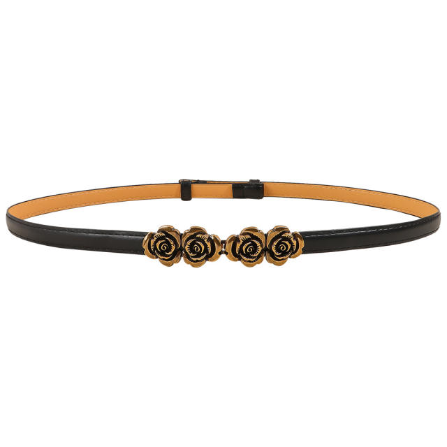 New Women's Belt Adjustable Stretchable Thin Belt Elegant Decorative dress Waist Cover