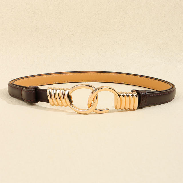 New Women's Belt Adjustable Stretchable Thin Belt Elegant Decorative dress Waist Cover