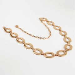 All-match waist chain New Fashion metal matching skirt top grade outside waist belt