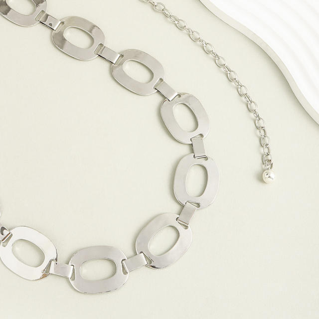 All-match waist chain New Fashion metal matching skirt top grade outside waist belt
