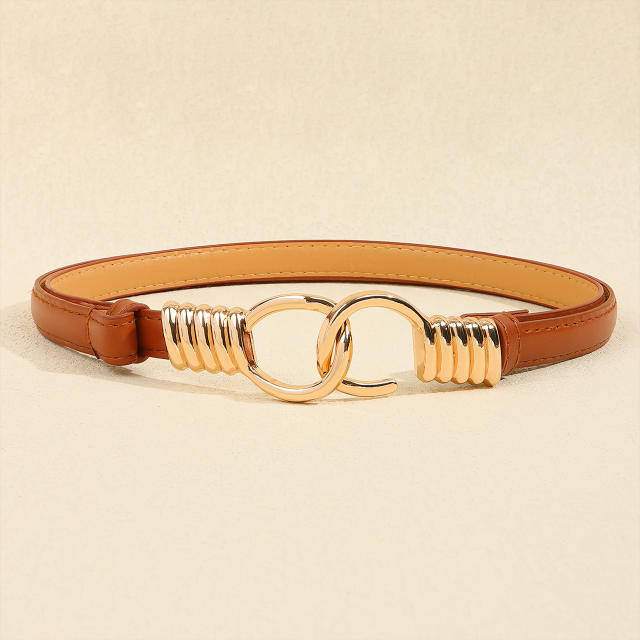 New Women's Belt Adjustable Stretchable Thin Belt Elegant Decorative dress Waist Cover
