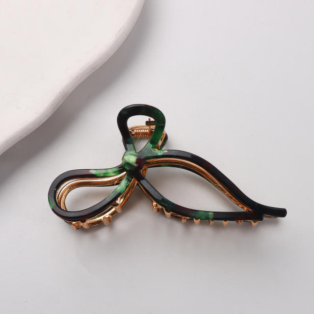 Color Ribbon March New pvc 8 cm Best Selling Clip Hairpin Bow