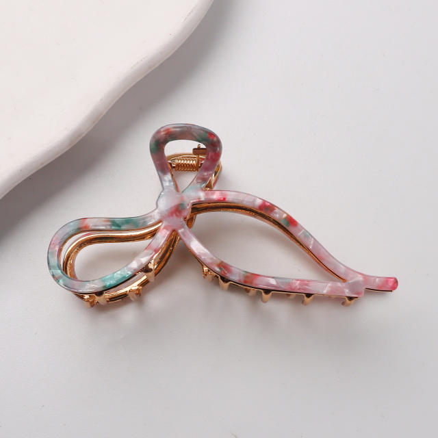 Color Ribbon March New pvc 8 cm Best Selling Clip Hairpin Bow