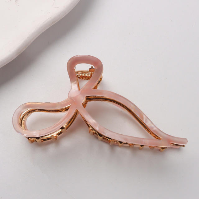 Color Ribbon March New pvc 8 cm Best Selling Clip Hairpin Bow